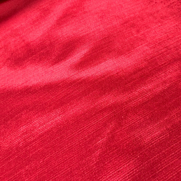 American Silk Mills Brussels Scarlett 4920 486 Velvet Decorator Fabric