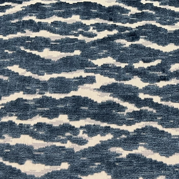 8.5 Yards Colefax and Fowler Khan Indigo 11354-04 Decorator Fabric