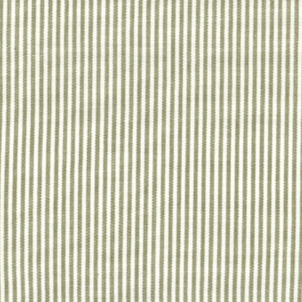 6045016 ESSEX BLACK/NATURAL Ticking Stripe Upholstery And Drapery Fabric