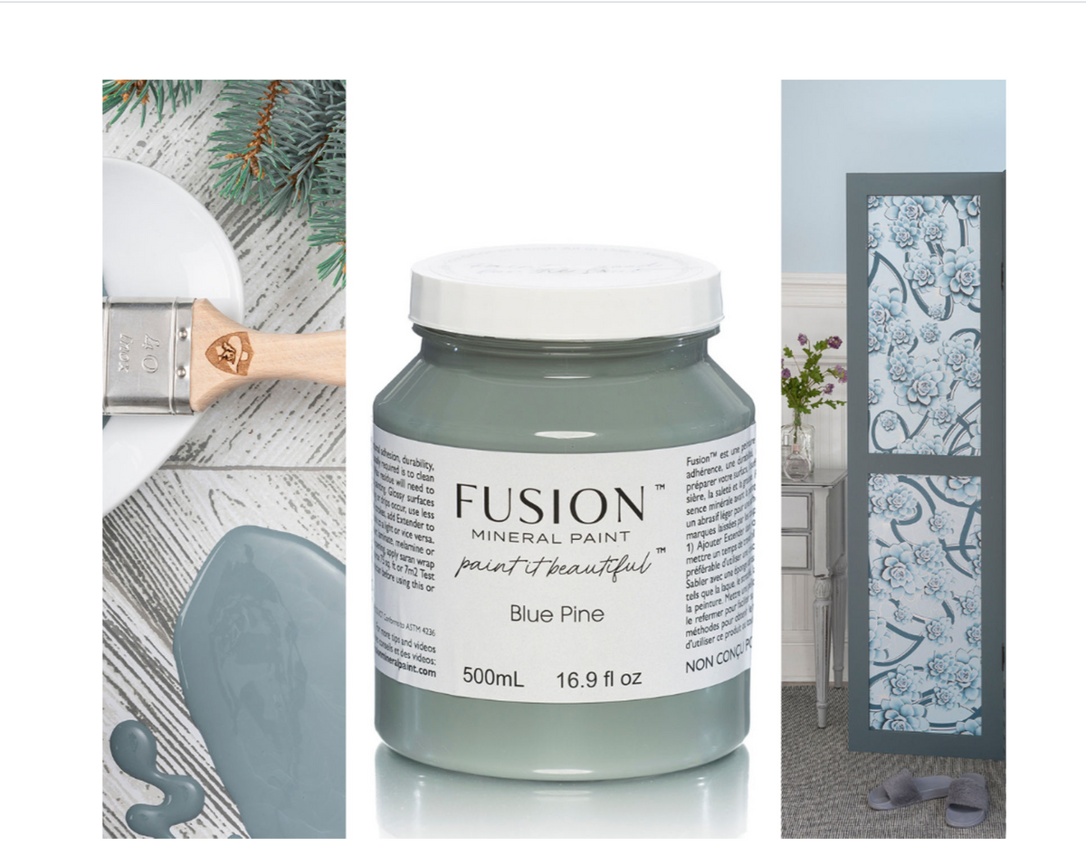 Zibra 1 Square Paintbrush-Fusion Mineral Paint – Savvy Swatch