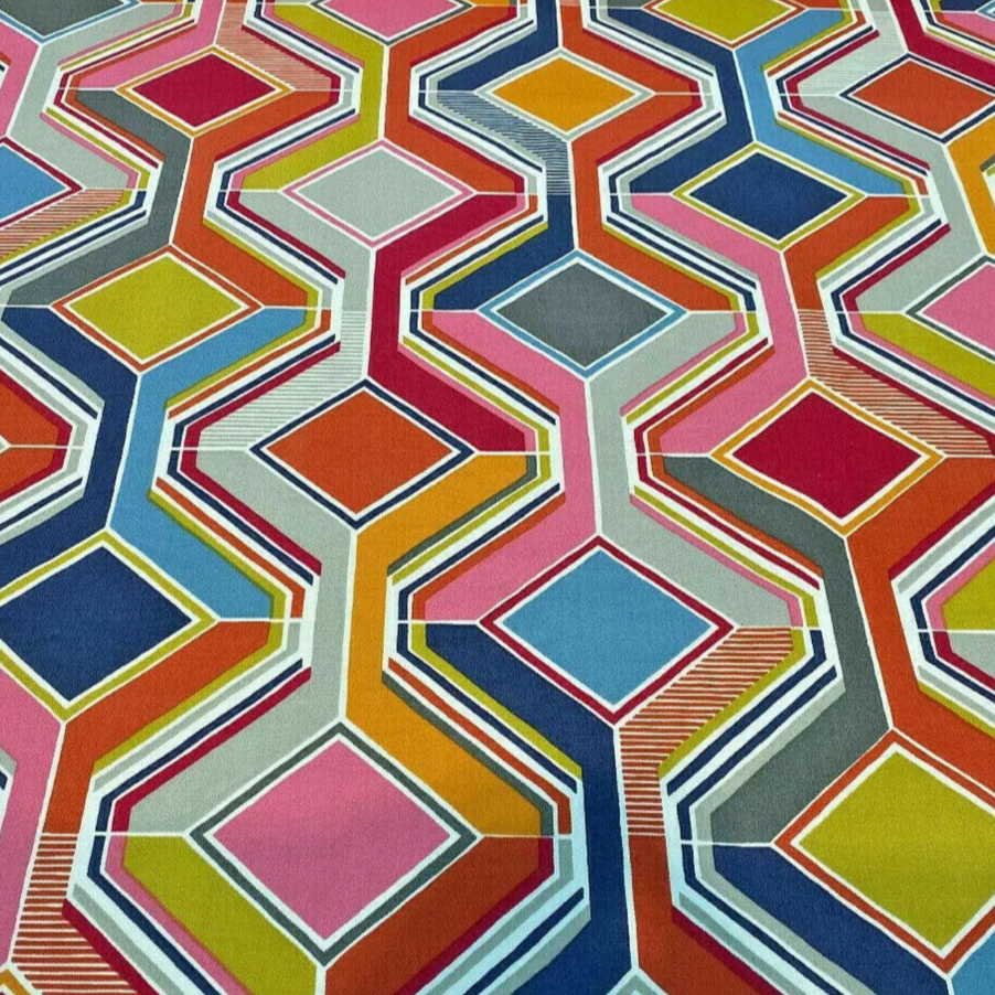 Covington Selby Sherbet Modern Pucci Tile Decorator Fabric – Savvy