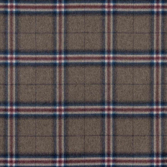 5.4 Yards of Noblis Les Aravis 10616.10 Wool Plaid Decorator Fabric