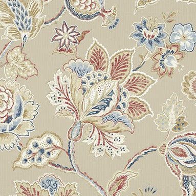 2.4 Yards of Belle Maison Adelina Americana Decorator Fabric