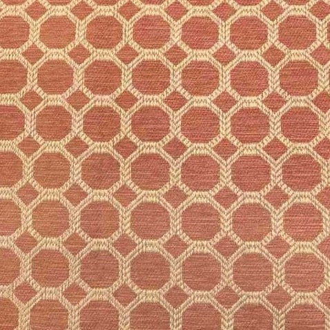 Regal Dax Coral Decorator Fabric