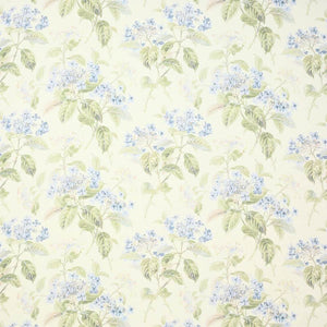 3.6 Yards of Eloise Blue and Green Decorator Fabric