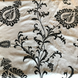 Koplavitch & Zimmer Sroboda Snow Embroidered Silk Decorator Fabric