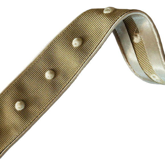 King Textiles Ameriflox Studs Platinum Decorative Trim