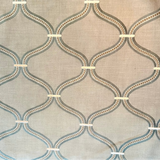 Swavelle Mill Creek Fox Glove Freestyler Spa Embroidered Decorator Fabric