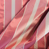 Silk Satin Stripe No. 155 Taffeta Pink Ribbon Stripe Decorator Fabric