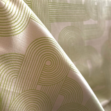 Barrown Pintle Lime M9736 Mid-Century Modern Decorator Fabric