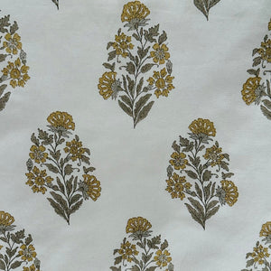 Laura & Kiran Taj Flower Print Decorator Fabric