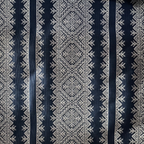 Kogin Stripe Navy Decorator Fabric