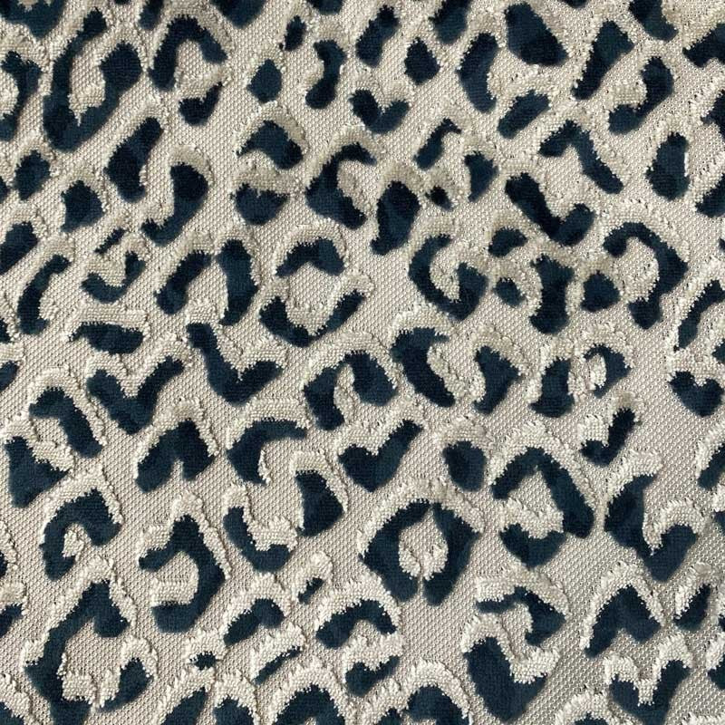 Hamilton Ocelot Azul Fabric – Savvy Swatch