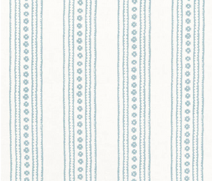 New Haven Stripe Spa Blue Decorator Fabric