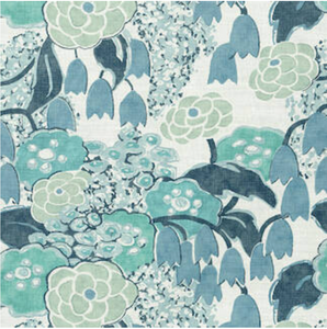Thibaut Anna French Laura Blue Decorator Fabric