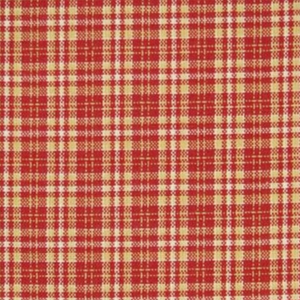 Covington Beckford 353 Crimson Micro Check/Plaid Decorator Fabric