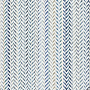 3 Yards of Scalmandre Arrow Stripe Fountain Decorator Fabric