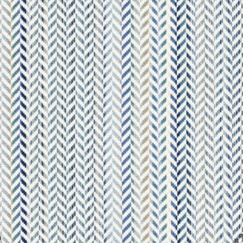 3 Yards of Scalmandre Arrow Stripe Fountain Decorator Fabric
