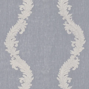 3.1 Yards of Kravet Jaipur Feather Mist Embroidered Fabric