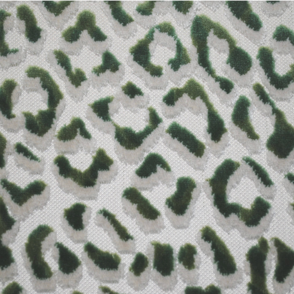 Hamilton Ocelot Jade Fabric