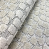 Tom Filicia Flurries Stone 34849-16 Cut Velvet Decorator Fabric