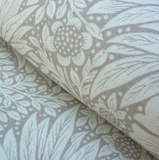 6.3 Yards Morris and Co. Marigold Linen/Ivory Decorator Fabric