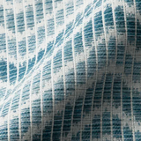 2.9 Yards Chausey Woven Blue Decorator Fabric