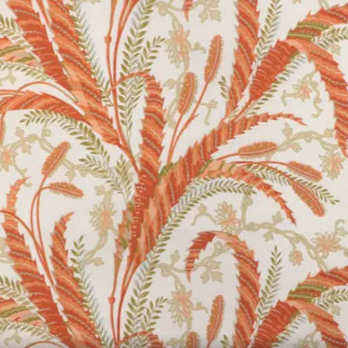 Bruschwig and Fils Vernay Apricot Decorator Fabric