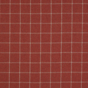 1.5 Yards Lanark Russet F2616-14 Plaid Wool Fabric