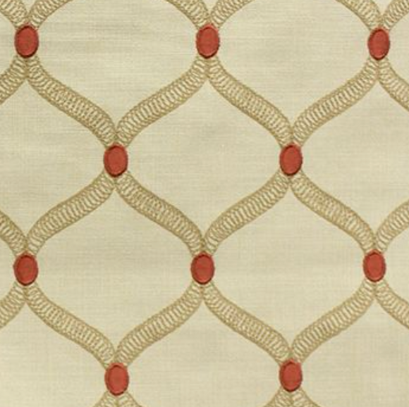 Swavelle Mill Creek Secret Admirer Sumac Decorator Fabric