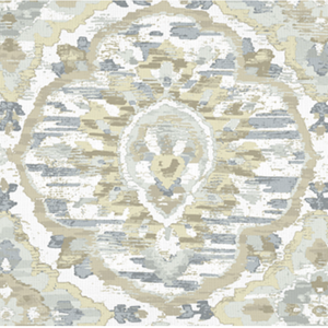 Belle Maison Zari Ecru Decorator Fabric