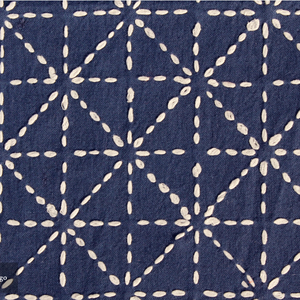 6.9 Kettlewell Collection Kimono Indigo Decorator Fabric