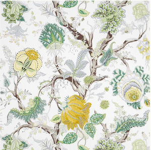 2.5 Yards Schumacher Indian Arbre Citron Decorator Fabric