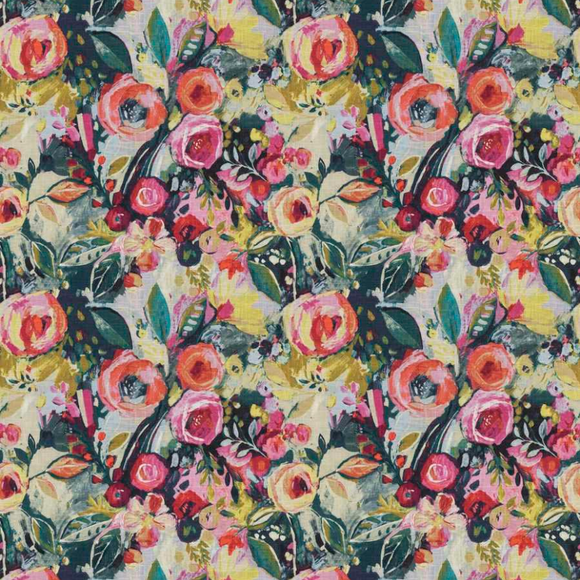 3.1 Yards Edinburg Covent Garden Mod Flora Decorator Fabric