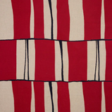 6 Yards Pierre Frey Zeppelin Boussac Coquelicot Decorator Fabric