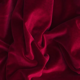 Quadrille Venetian Medici Red 100% Cotton Velvet Decorator Fabric