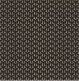 1.75 Yards Groundworks Chengtudoor Embroidered Black/Linen Decorator Fabric