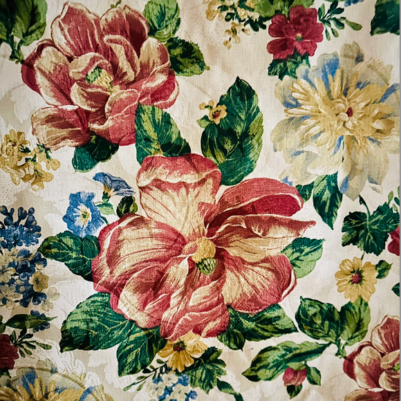 Covington Vintage Floral Jewel Decorator Fabric