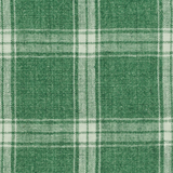 P Kaufman Preston Basil Check Windowpane 100% Linen Decorator Fabric - Savvy Swatch