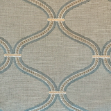 Swavelle Mill Creek Fox Glove Freestyler Spa Embroidered Decorator Fabric