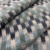 5.2 Yards Colefax and Fowler Wyatt Blue Teal Decorator Fabric