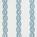 1.9 Yards Swavelle Mill Creek Conceptualizer Cornflower Traditional Embroidery M2794 Decorator Fabric