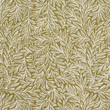3 Yards Schumacher Willow Leaf Moss Decorator Fabric