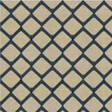 Fabricut Sinabung Navy 03 Embroidered Decorator Fabric