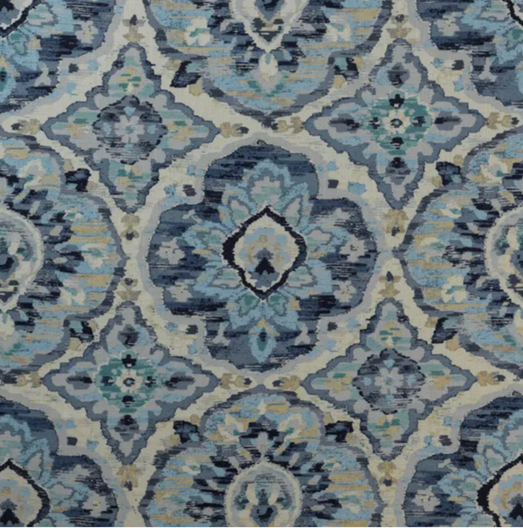 Kasmir Dripstone Delft Decorator Fabric