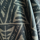 De Leo Katha Graphite Decorator Fabric