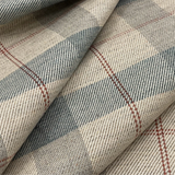 3 Yards Colefax and Fowler Finlay Check Aqua F4107-01 Decorator Fabric