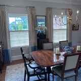 Anbu Tape 4 Canvas Ivory Navy Decorative Trim