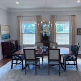 Anbu Tape 4 Canvas Ivory Navy Decorative Trim