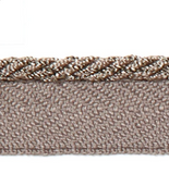 Europatex Le Lin 1/8" Metallic Micro Cord Magnesium Decorative Trim